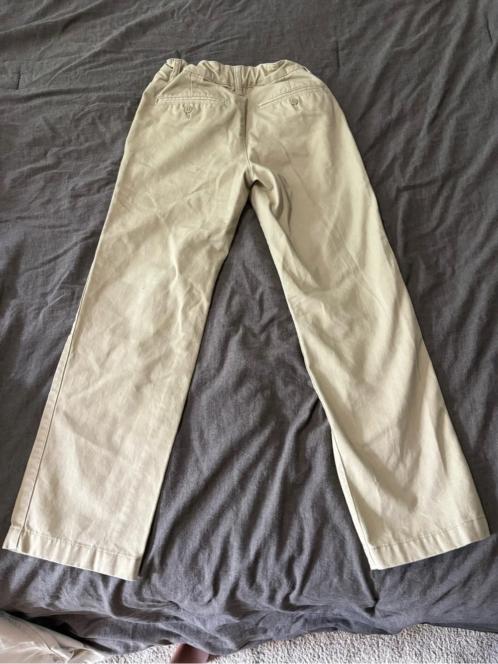 GAP Kids Straight-Leg Chinos in Light Beige
